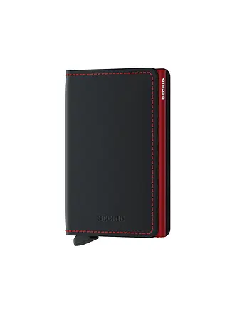SECRID | Geldbörse - Slimwallet black & red | 
